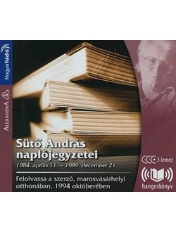 Sütő András naplójegyzetei (hangoskönyv, 3 CD)