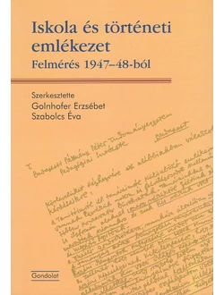 Iskola és történeti emlékezet