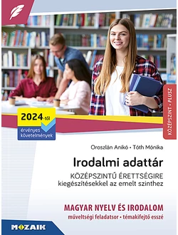 Irodalmi adattár középszintű érettségire