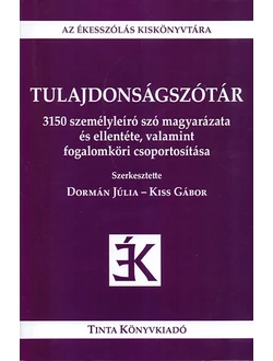 Tulajdonságszótár