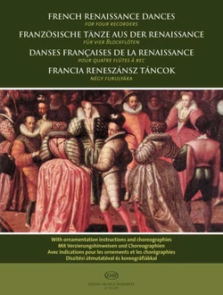 Francia reneszánsz táncok négy furulyára