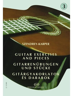 Gitárgyakorlatok és darabok 3.