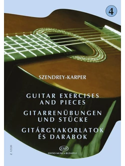 Gitárgyakorlatok és darabok 4.