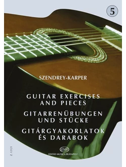 Gitárgyakorlatok és darabok 5.