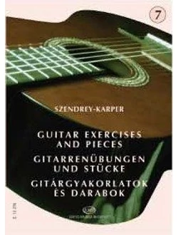 Gitárgyakorlatok és darabok 7.