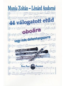 44 válogatott etűd oboára