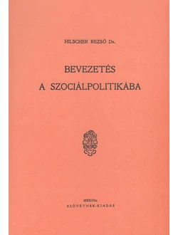 Bevezetés a szociálpolitikába
