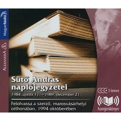 Sütő András naplójegyzetei (hangoskönyv, 3 CD)
