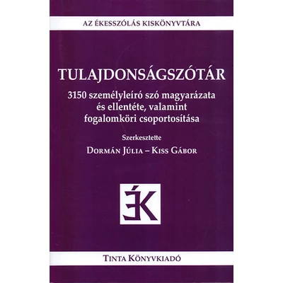 Tulajdonságszótár