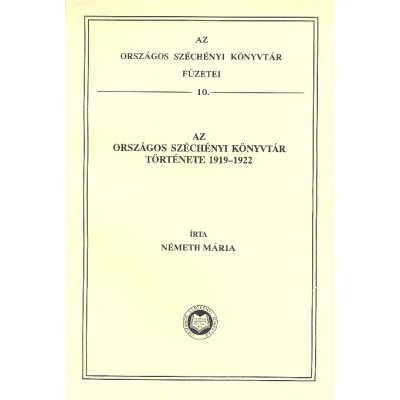 Az Országos Széchényi Könyvtár története 1919-1922