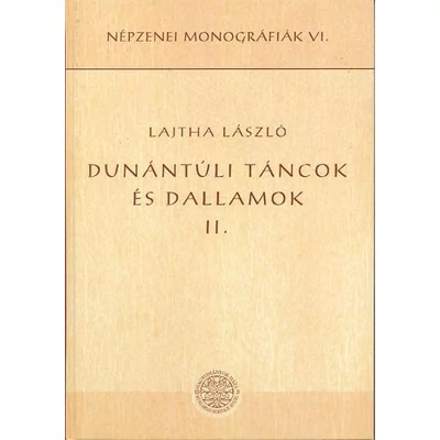 Dunántúli táncok és dallamok II.