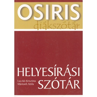 Helyesírási szótár (Osiris diákszótár)