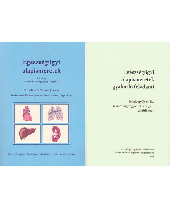 Egészségügyi alapismeretek - természetgyógyászati vizsgafelkészítő csomag