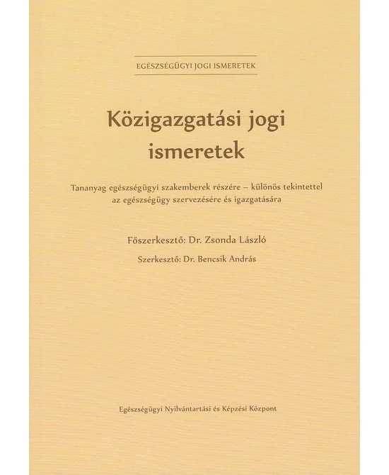 Közigazgatási jogi ismeretek