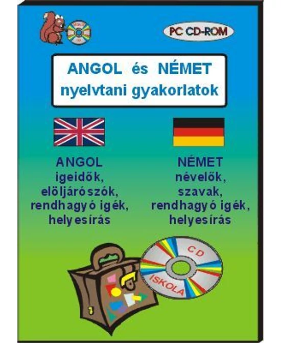 Angol és német nyelvtani gyakorlatok CD-ROM
