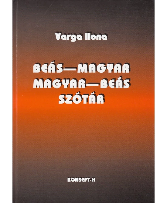 Beás-magyar, magyar-beás szótár