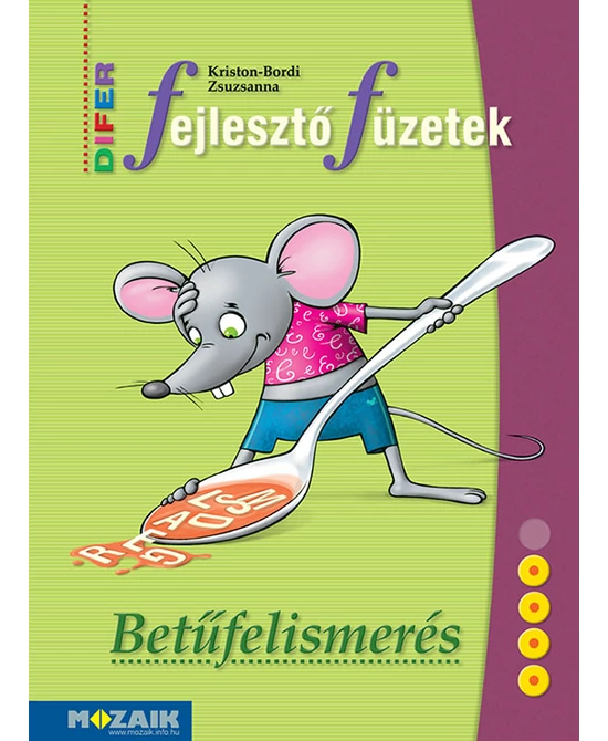 DIFER Fejlesztő Füzetek - Betűfelismerés
