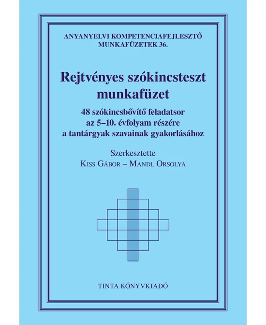 Rejtvényes szókincsteszt munkafüzet