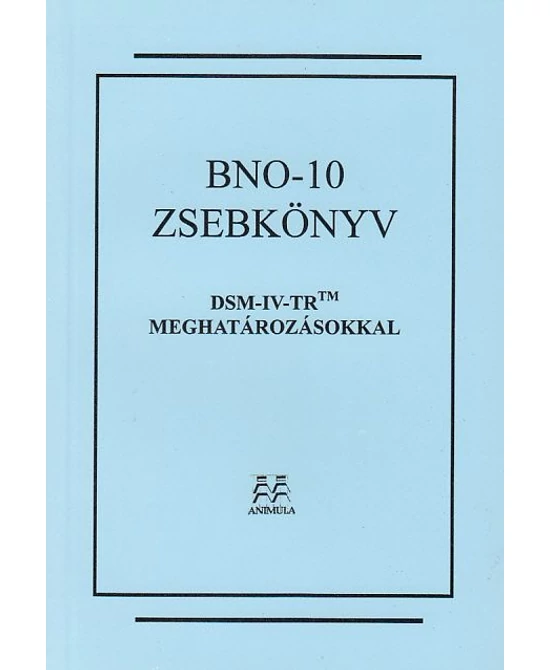 BNO-10 zsebkönyv
