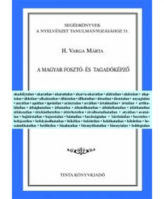 A magyar fosztó- és tagadóképző