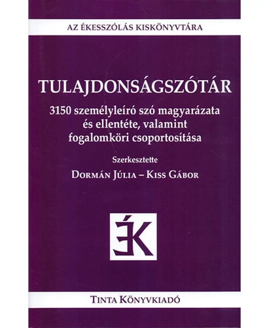 Tulajdonságszótár