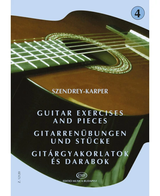 Gitárgyakorlatok és darabok 4.