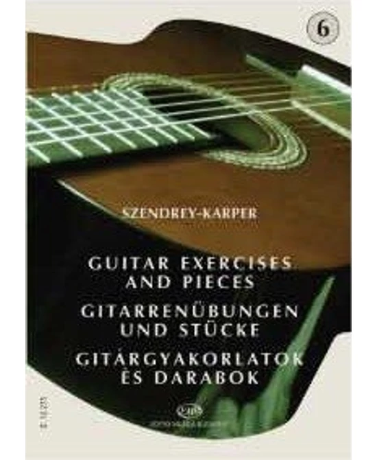 Gitárgyakorlatok és darabok 6.