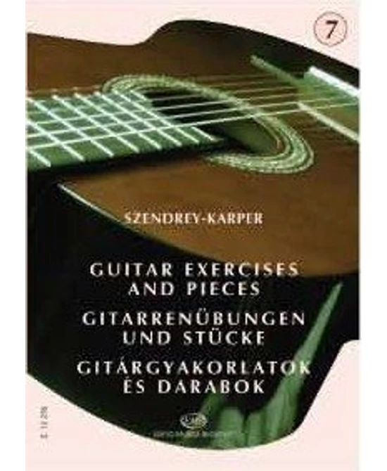 Gitárgyakorlatok és darabok 7.
