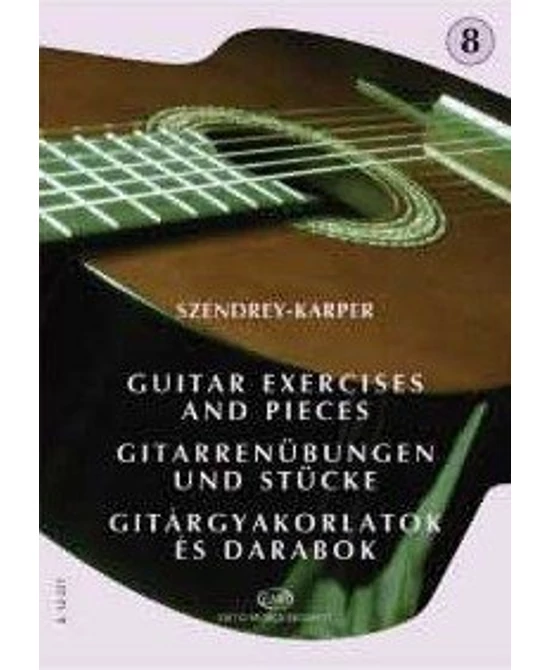 Gitárgyakorlatok és darabok 8.