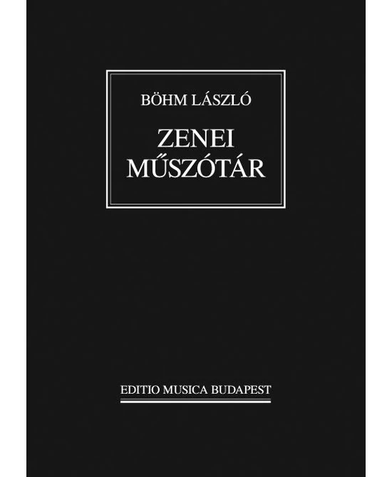Zenei műszótár