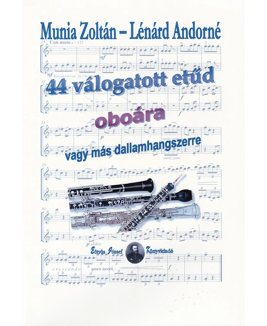 44 válogatott etűd oboára