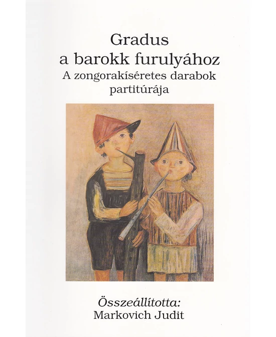 Gradus a barokk furulyához (partitúra)