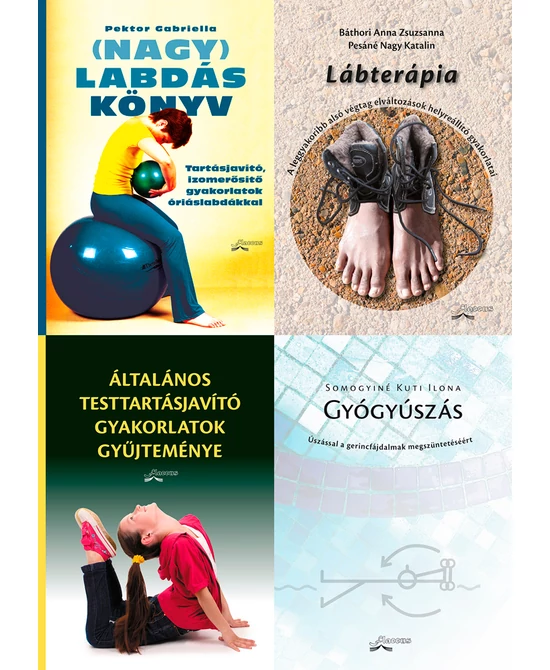 Gyógytorna könyvek akcióban