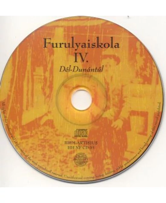 Furulyaiskola IV. (CD)