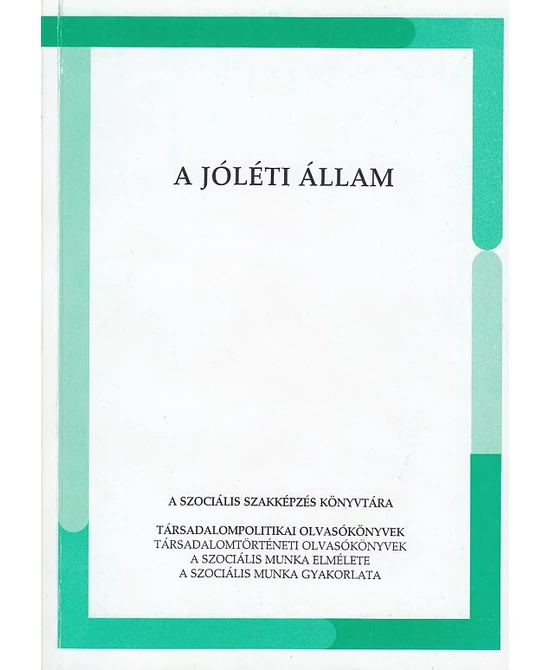 A jóléti állam