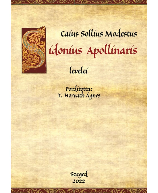 Caius Sollius Modestus Sidonius Apollinaris levelei