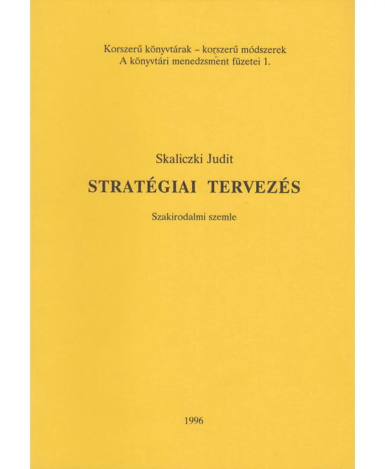 Stratégiai tervezés