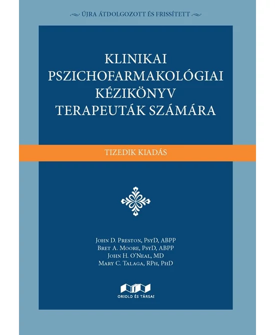 Klinikai pszichofarmakológiai kézikönyv terapeuták számára
