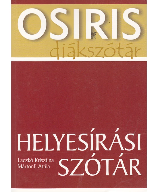 Helyesírási szótár (Osiris diákszótár)