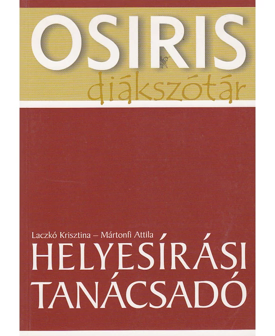 Helyesírási tanácsadó (Osiris diákszótár)