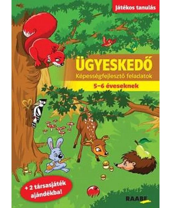 Ügyeskedő - képességfejlesztő feladatok 5-6 éveseknek