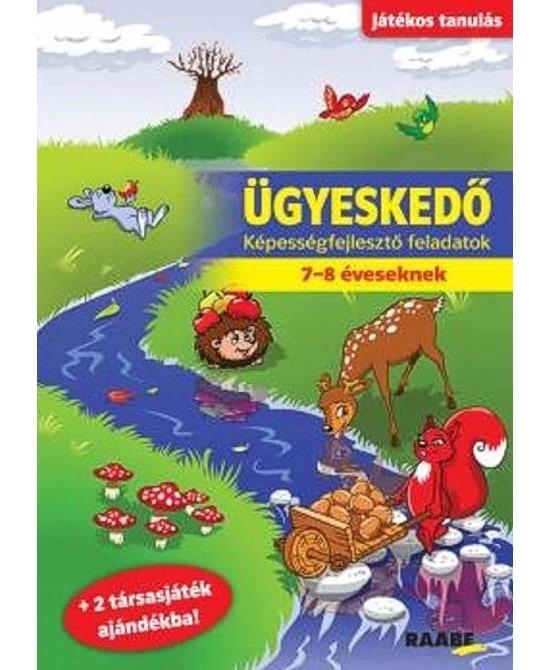 Ügyeskedő - képességfejlesztő feladatok 7-8 éveseknek