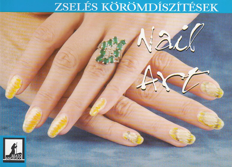 Zselés körömdíszítések