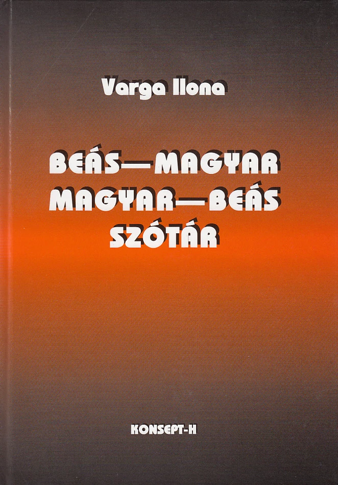 Beás-magyar, magyar-beás szótár