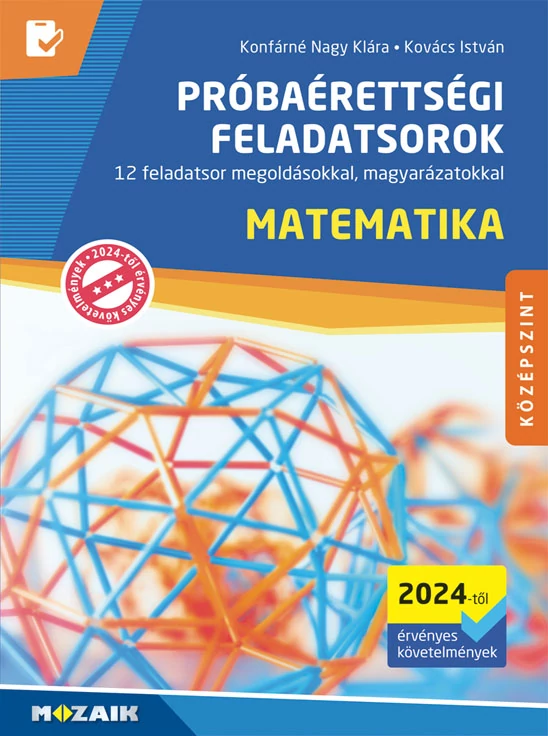 Próbaérettségi feladatsorok – Matematika (középszint) (2024)