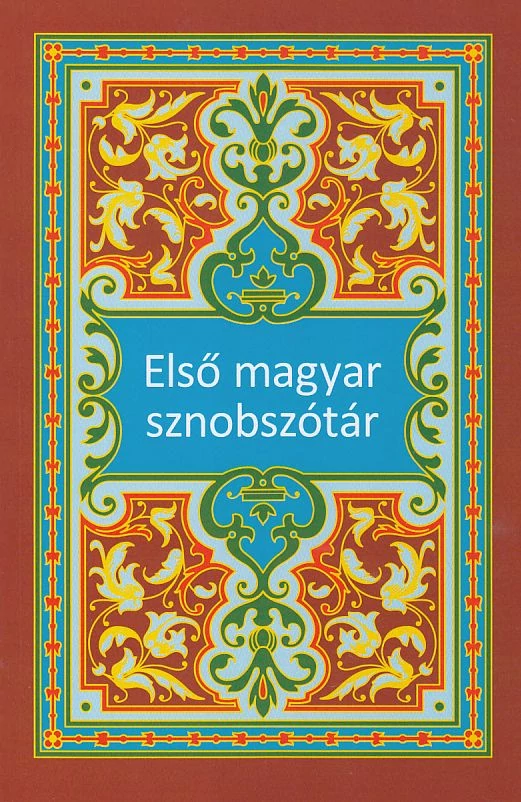 Első magyar sznobszótár