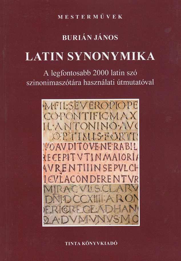 Latin synonymika