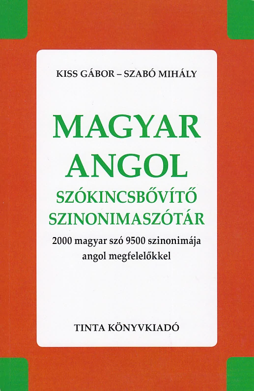 Magyar-angol szókincsbővítő szinonimaszótár