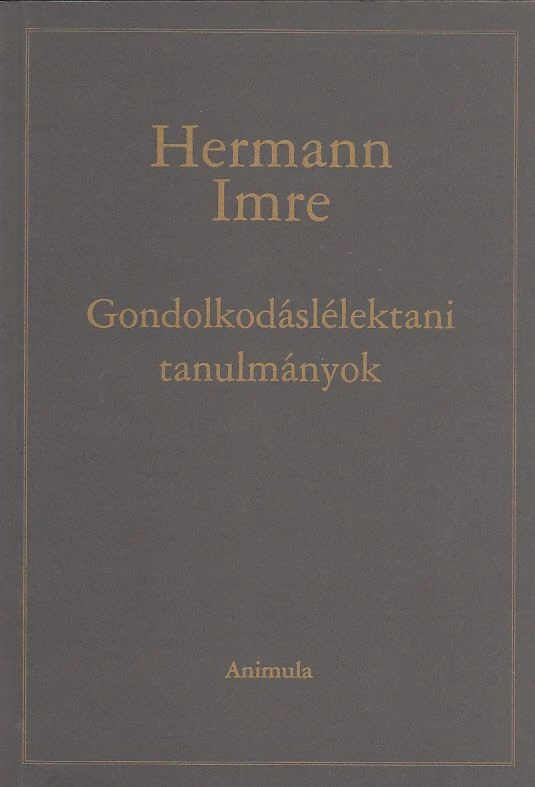 Gondolkodáslélektani tanulmányok