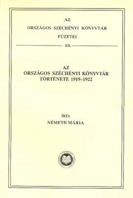 Az Országos Széchényi Könyvtár története 1919-1922
